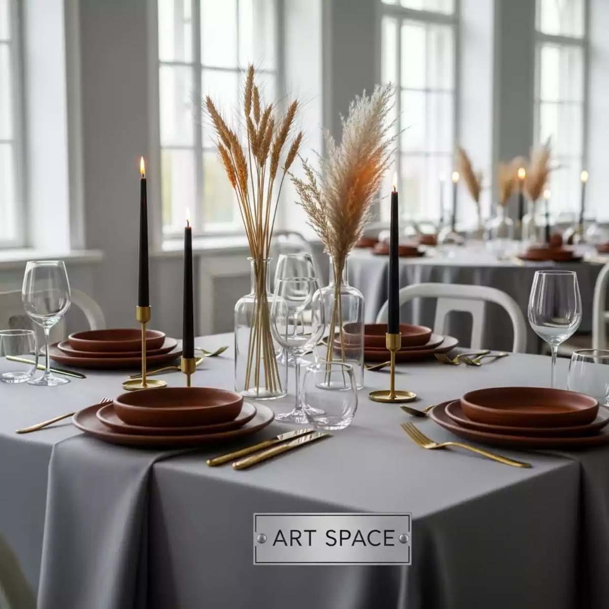 Аренда Декор свадебного стола в усадьбе Голицына — ART SPACE