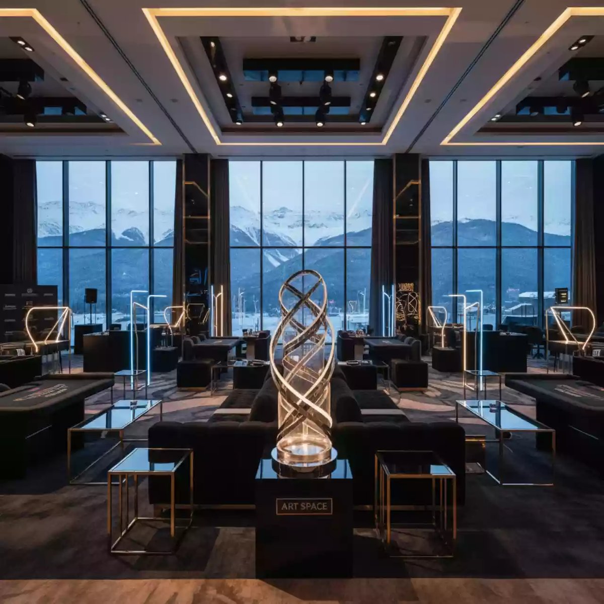 Аренда Декор в стиле казино в Поляна 1389 Отель и Спа — ART SPACE