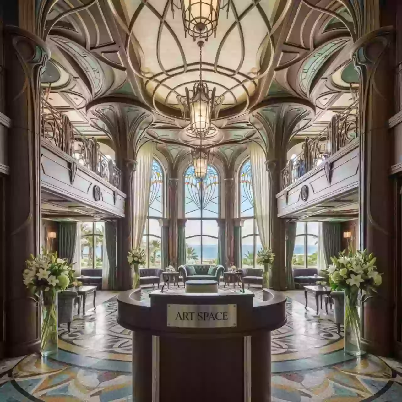 Аренда Декор в стиле модерн в Bridge Resort — ART SPACE