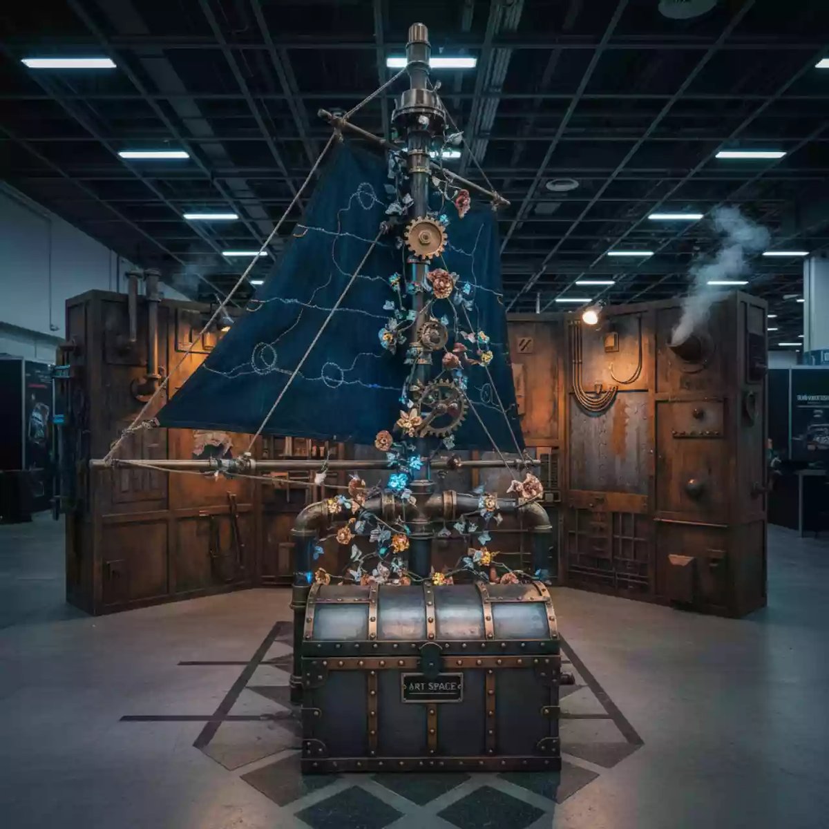 Аренда Декорации для маленькой пиратской фотозоны в Gamma Sirius — ART SPACE