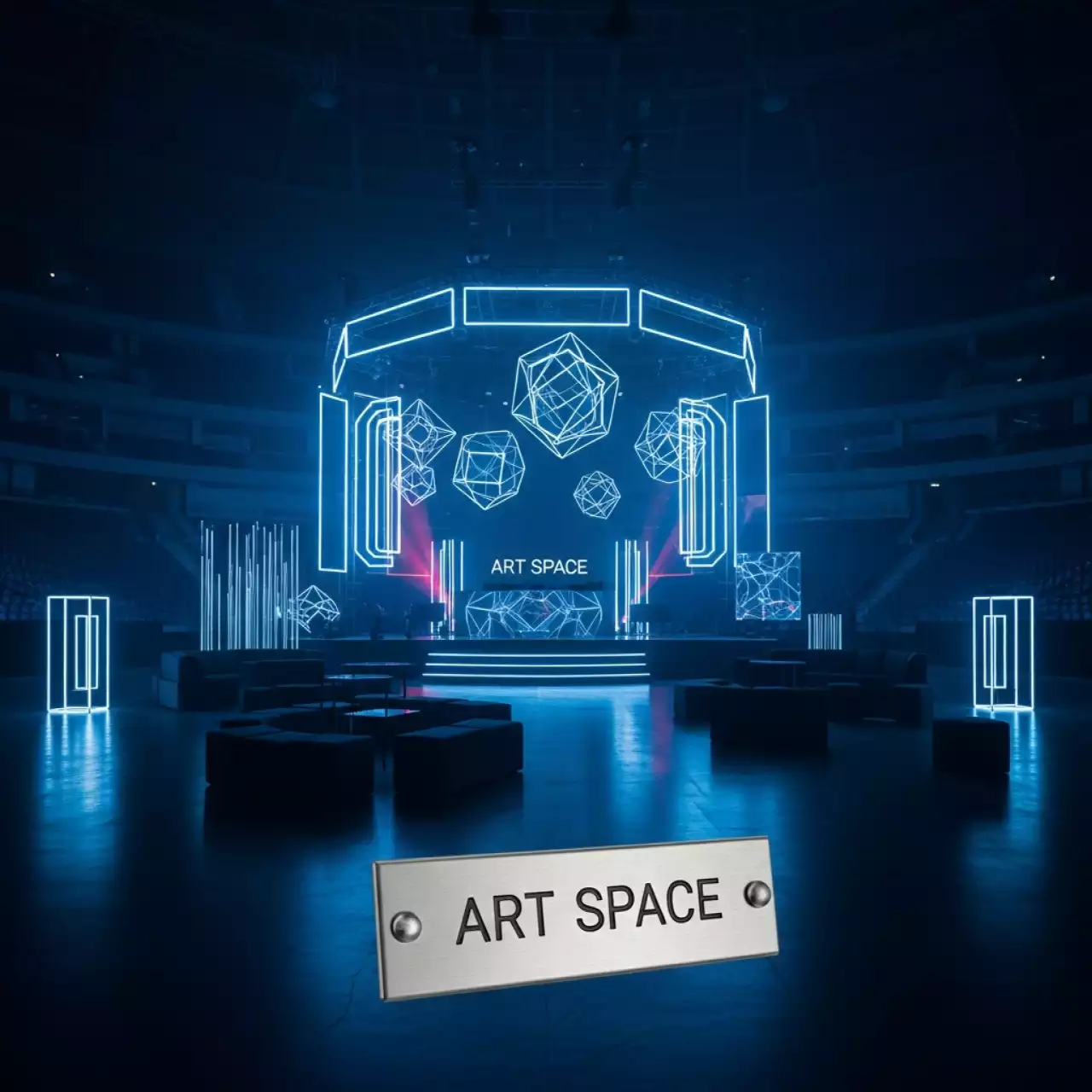 Аренда Декорации Хэллоуин на арене «Фишт» — ART SPACE