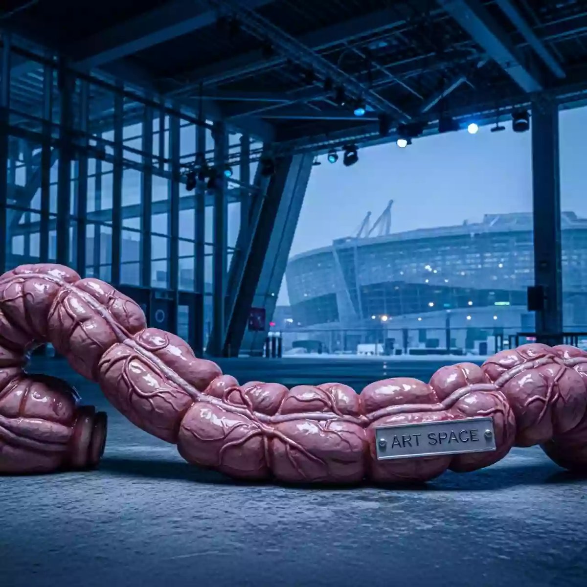 Аренда Декорация кишки на Хэллоуин в ледовом дворце «Большой» — ART SPACE