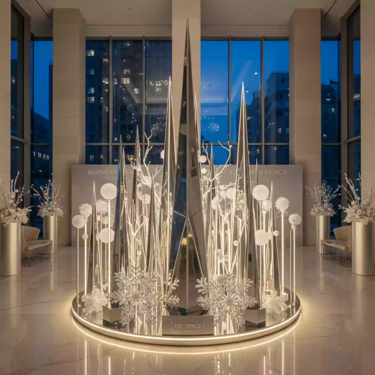 Аренда Декорирование на Новый год в Stella di Mosca — ART SPACE