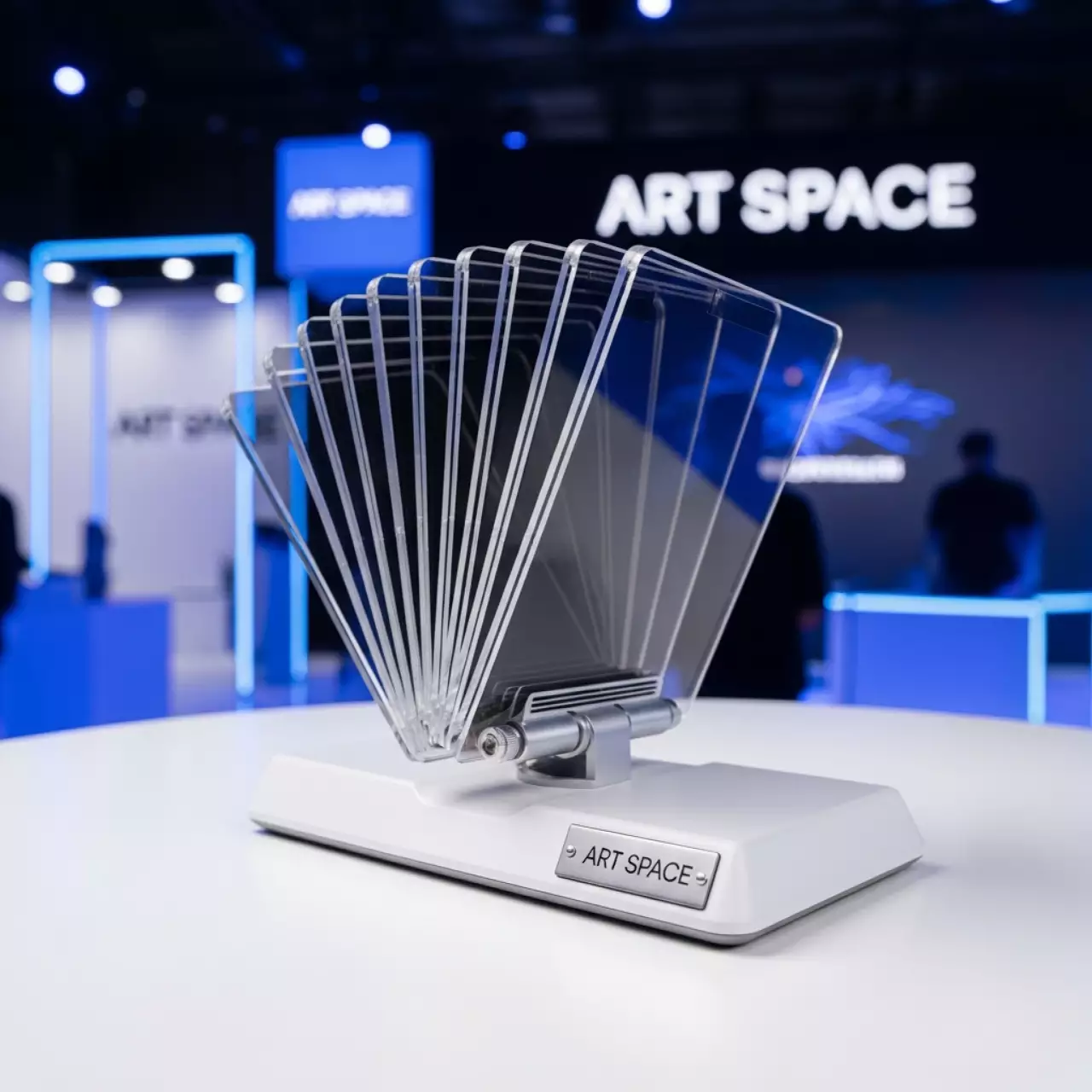 Аренда Демосистема настольная Office Force 10 панелей поворотный механизм 90 град в Gamma Sirius — ART SPACE