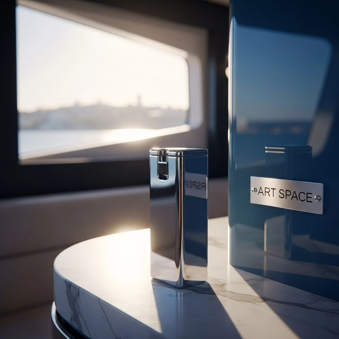 Аренда Демпфер для плоттеров Mimaki UJF3042 6042 JFX200 на VIP теплоходе (Морпорт Сочи) — ART SPACE