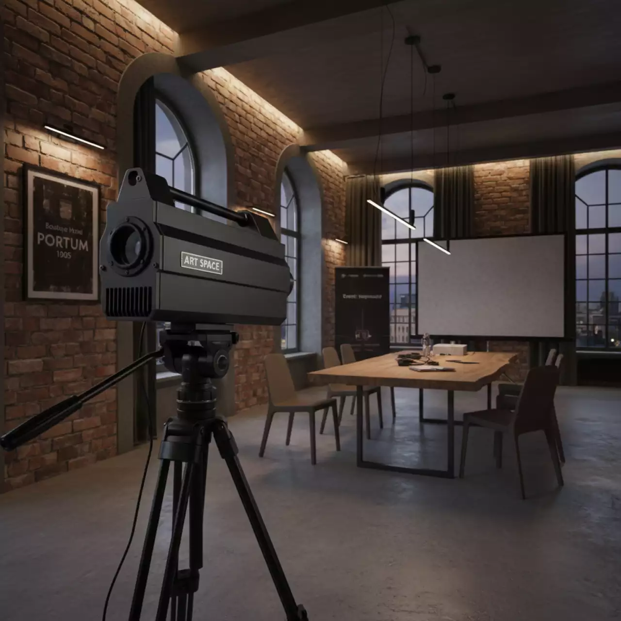 Аренда Держатель лазера Airpress в Boutique Hotel PORTUM 1905 — ART SPACE