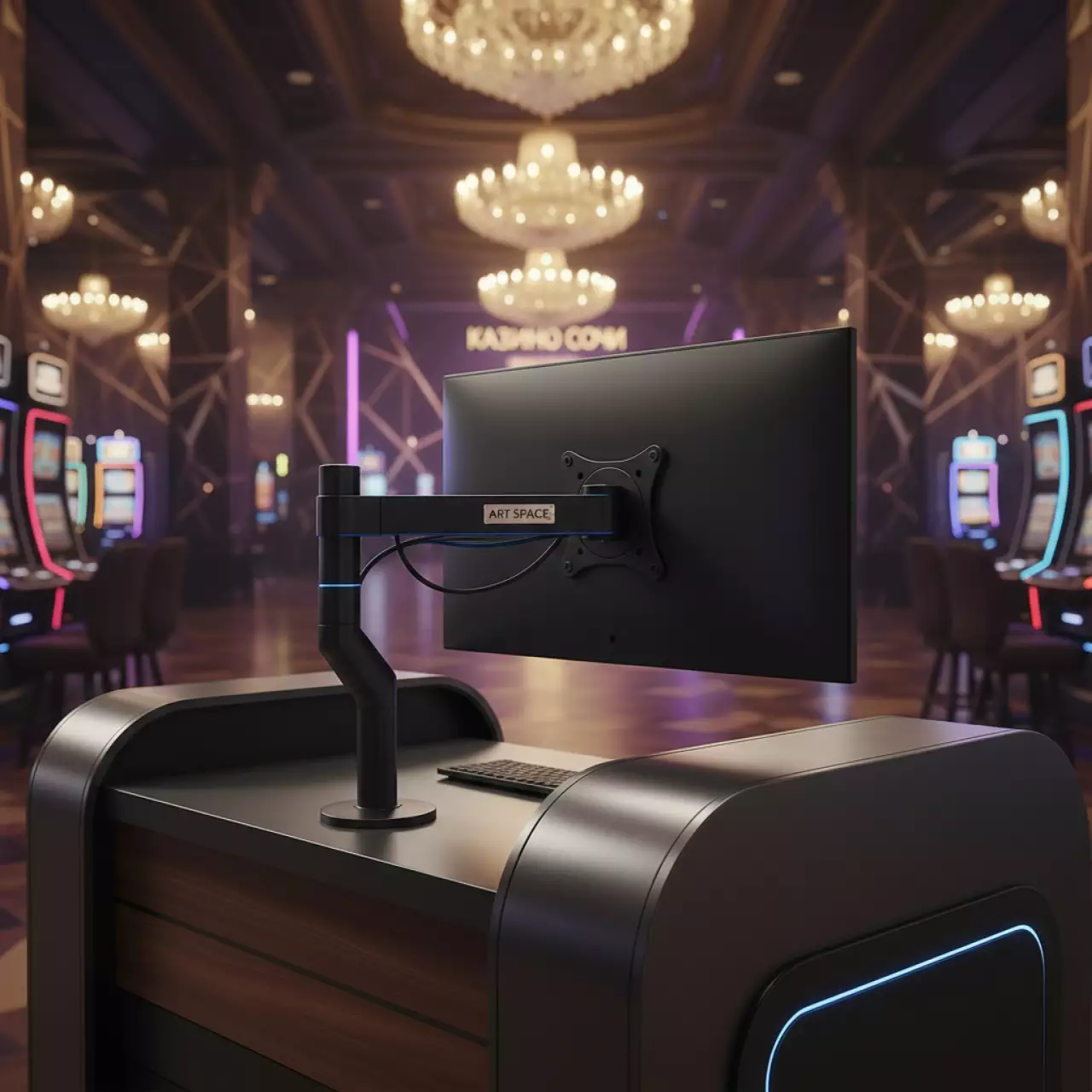 Аренда Держатель монитора Expand MonitorHolder для стоек ресепшен в казино «Сочи» — ART SPACE