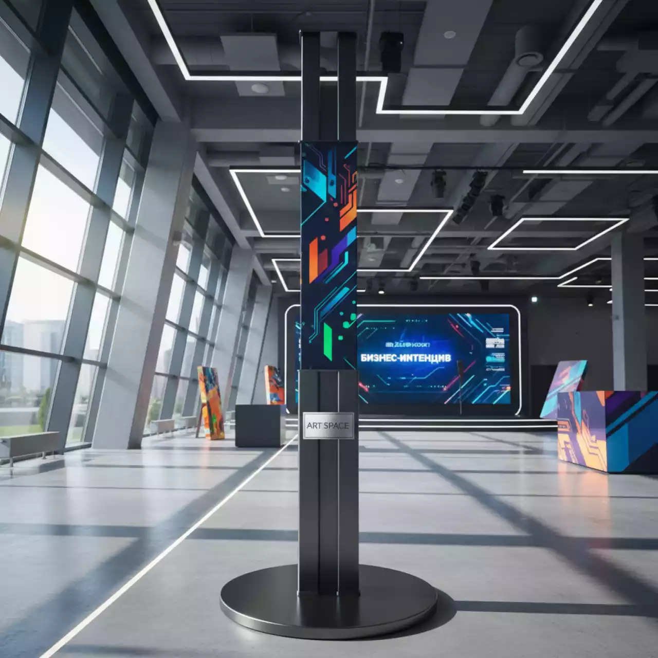 Аренда Держатель напольный для баннера в санатории «Русь» — ART SPACE