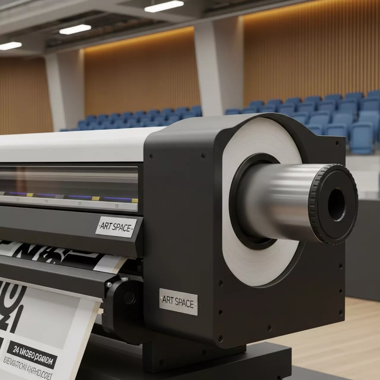 Аренда Держатель рулона 24 для плоттеров Epson SC T3100 C12C935701 в Керлинговом центре «Ледяной куб» — ART SPACE