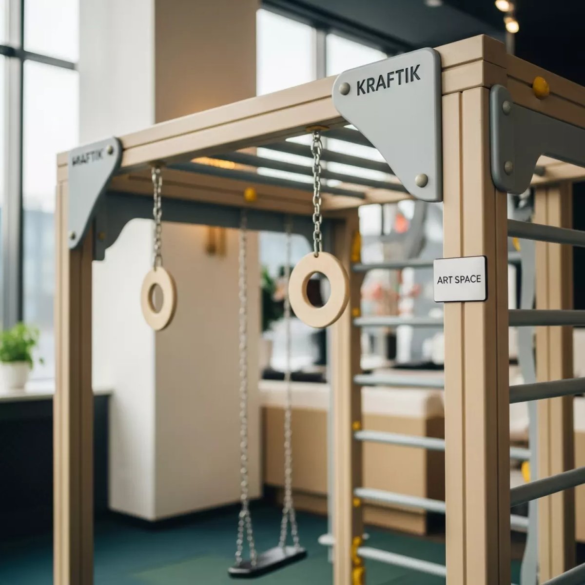 Аренда Детская площадка Крафтик с рукоходом в ресторане «Voda» — ART SPACE