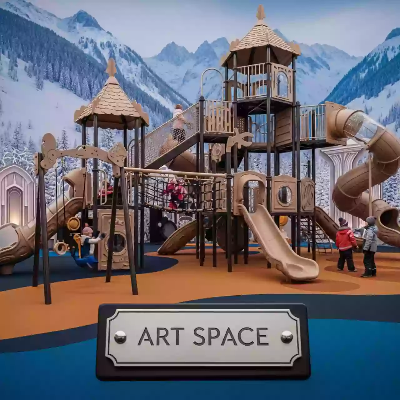 Аренда Детская площадка Выше Всех Крепость Спорт в Rixos Krasnaya Polyana — ART SPACE