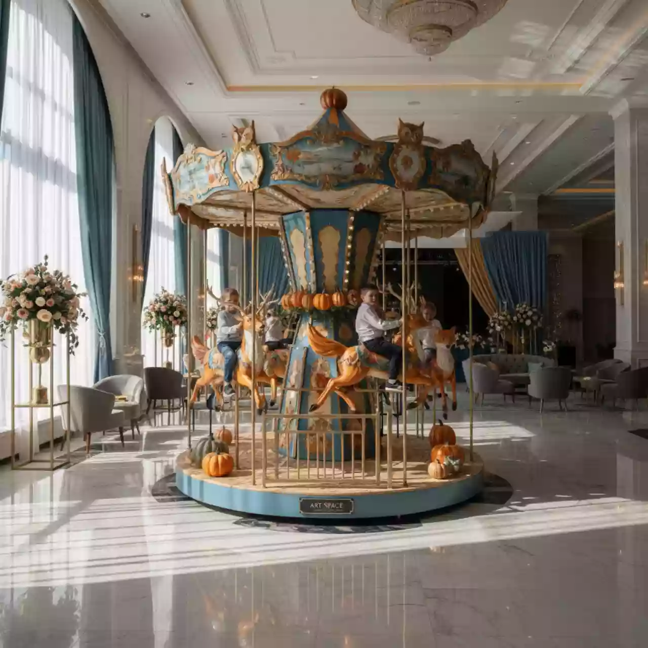 Аренда Детские карусели в Imeretinskiy Hotel — ART SPACE