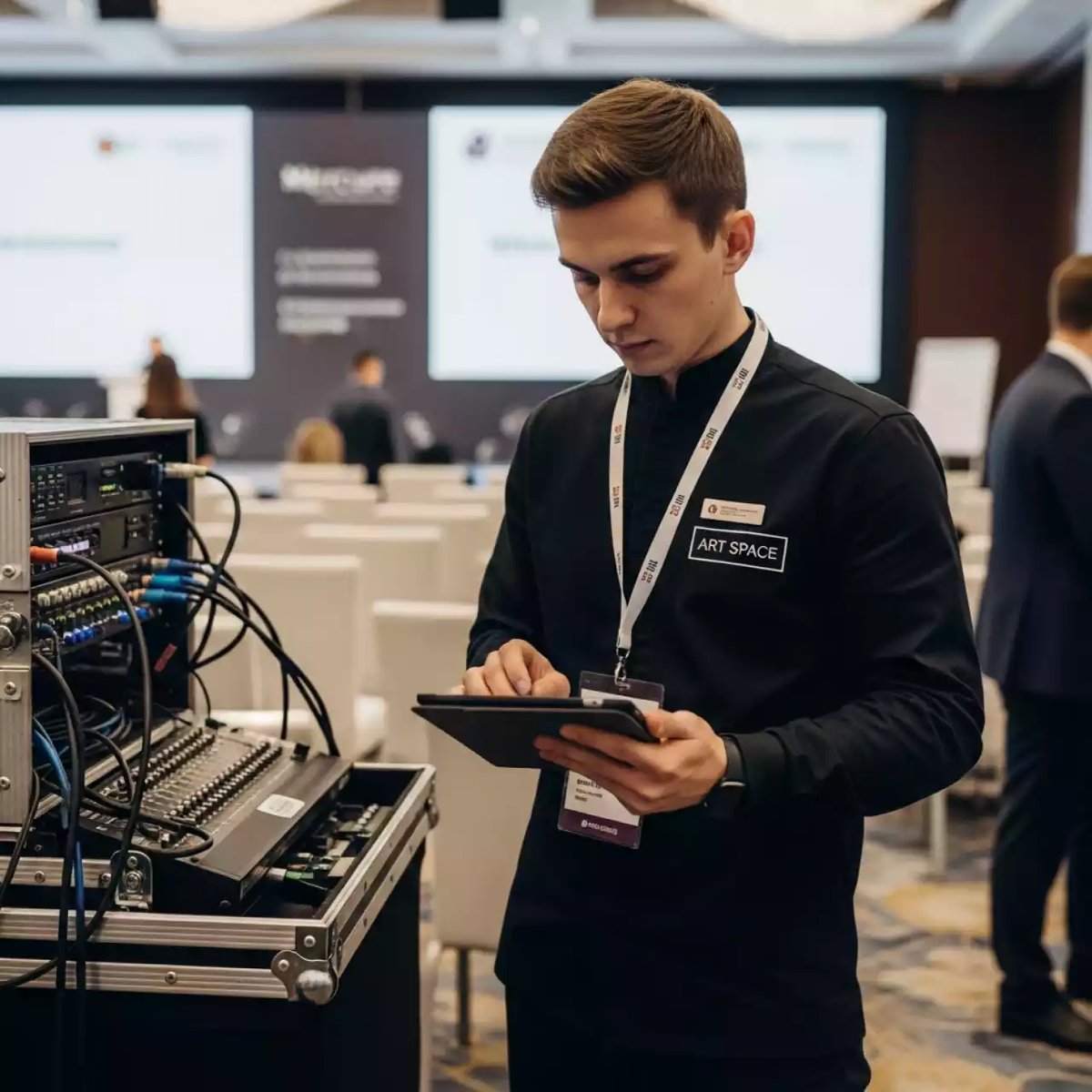 Аренда Дежурный техник на площадке в Mercure Сочи Центр — ART SPACE