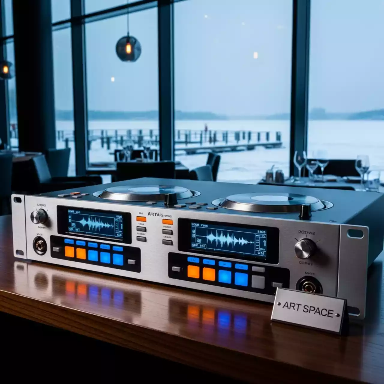 Аренда Диджейские проигрыватели Denon DN D 4500 в ресторане «Паруса» — ART SPACE