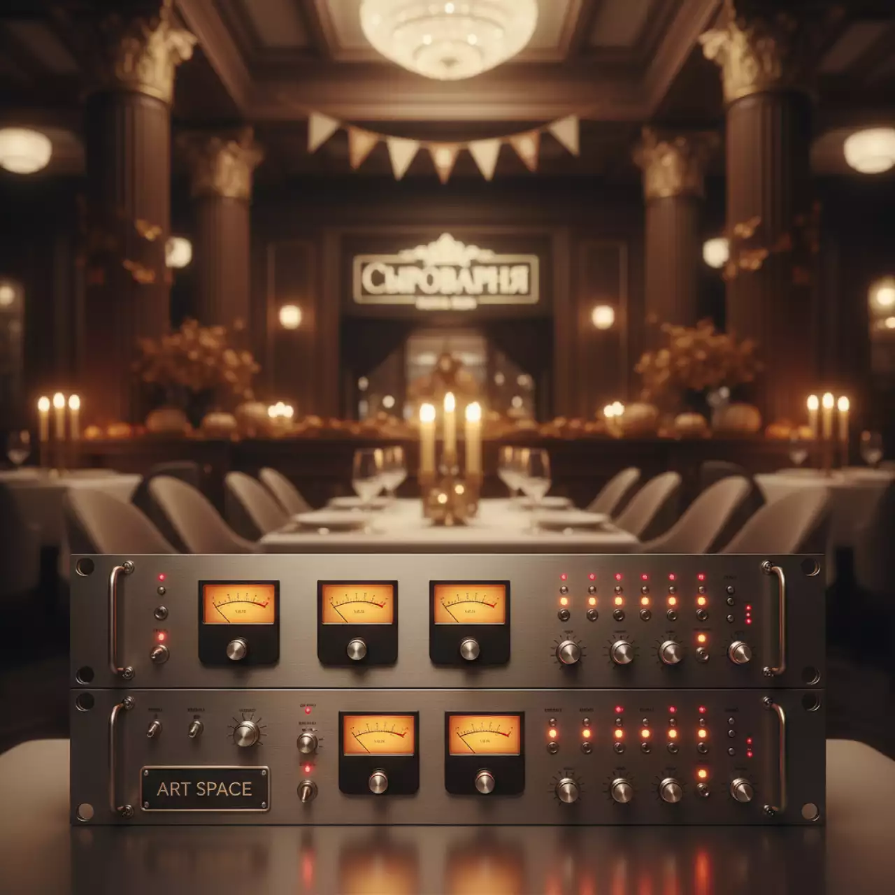 Аренда Динамическая обработка в ресторане «Сыроварня» — ART SPACE