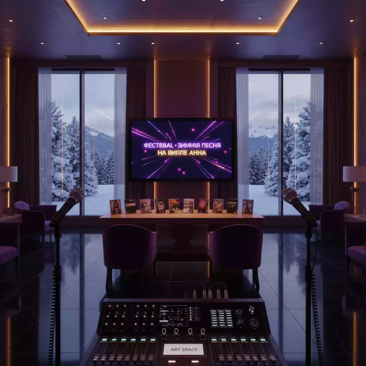 Аренда Диски DVD для караоке на вилле «Анна» — ART SPACE