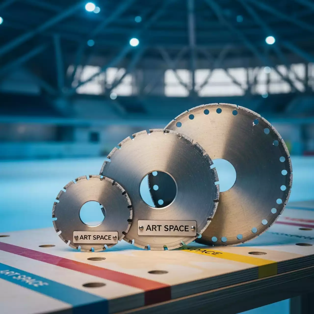 Аренда Диски отрезные в ледовой арене «Шайба» — ART SPACE
