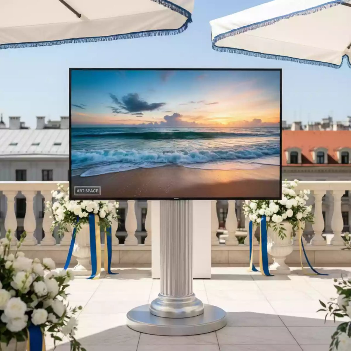 Аренда Дисплей LED 75 дюймов в Sport Inn Hotel & Wellness — ART SPACE