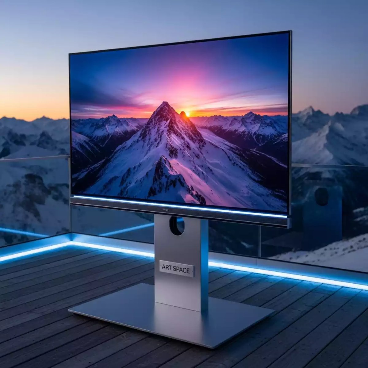 Аренда Дисплей LED Samsung HG75ET690UB 75 дюймов 4K на площадке Rosa Peak (2320м) — ART SPACE