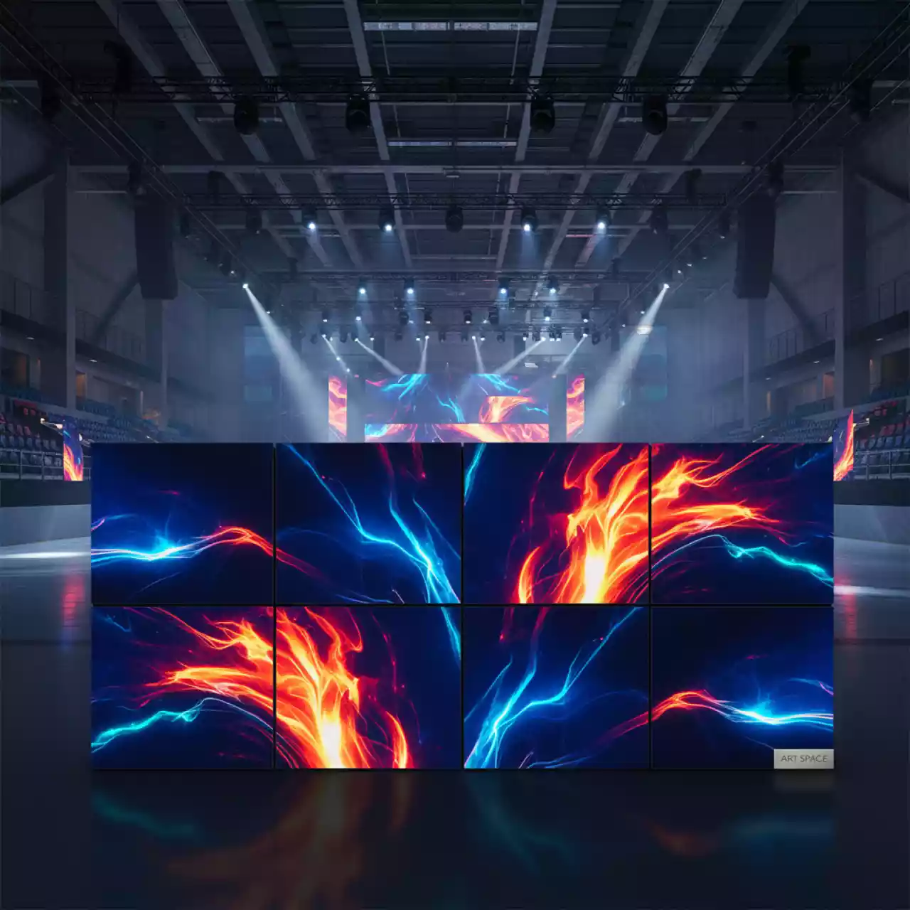 Аренда Дисплей LED ультратонкий LG 47WV30 47 дюймов для видеостен в ледовом дворце «Роза Хутор» — ART SPACE