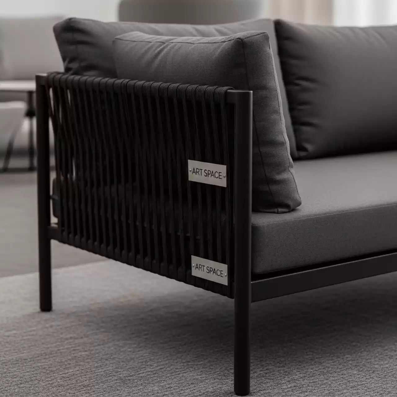 Аренда Диван 2 местный Ланта ROTANG LUX в Courtyard by Marriott Sochi — ART SPACE