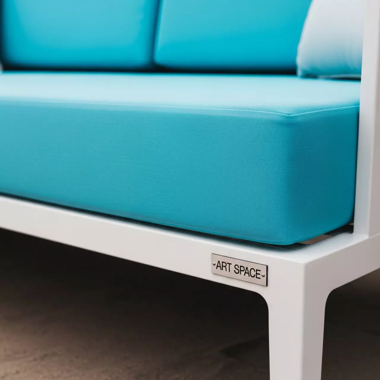 Аренда Диван Adelaida Aquamarine R4E 00182 в пляжном клубе Del Mar — ART SPACE