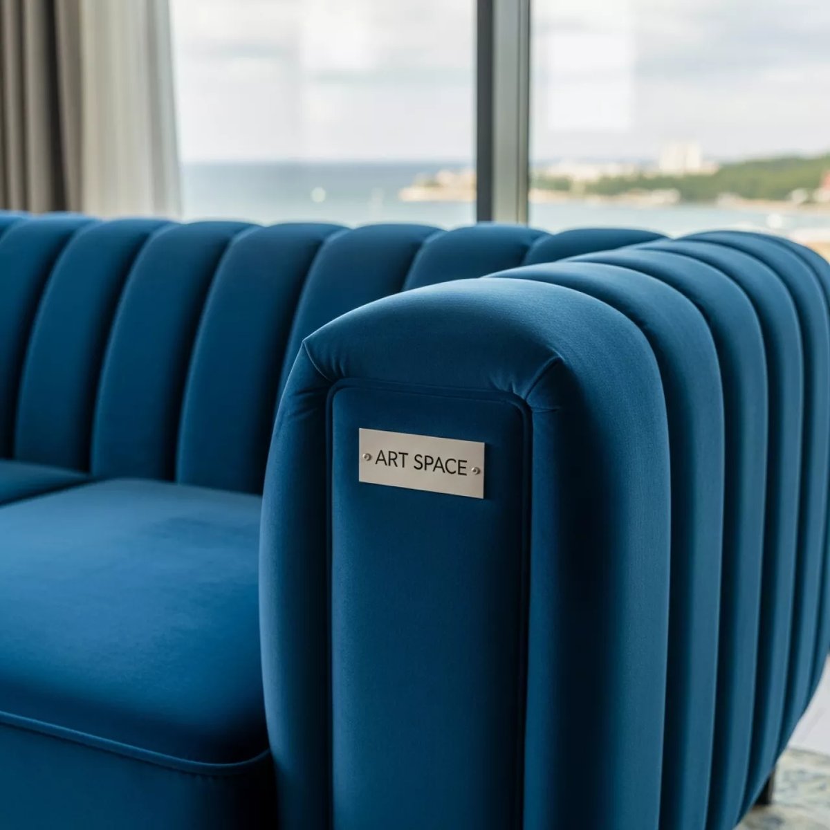 Аренда Диван Adelaida Blue R4E 00181 в Imeretinskiy Hotel — ART SPACE