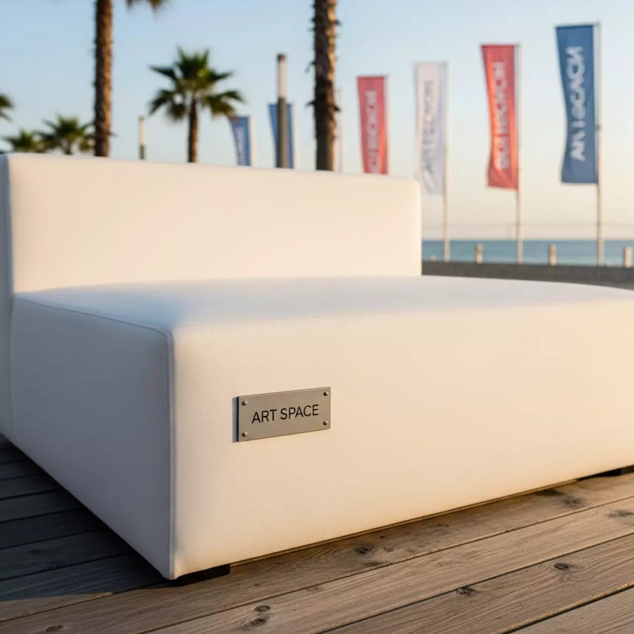 Аренда Диван Alpine на пляже «Ривьера» — ART SPACE