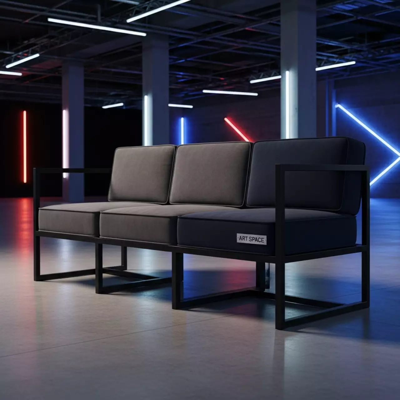 Аренда Диван барный 3 местный Каслбар в VK Stadium Sirius — ART SPACE