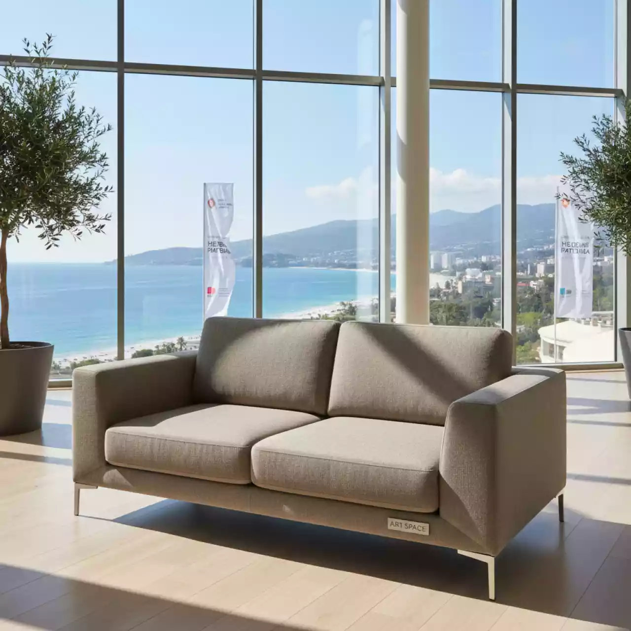 Аренда Диван Брас двухместный в санатории «Сочи» — ART SPACE