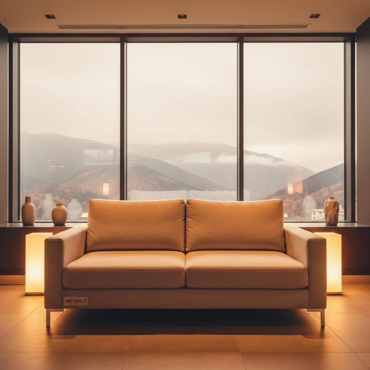 Аренда Диван Champagne двухместный в Golden Tulip Rosa Khutor — ART SPACE