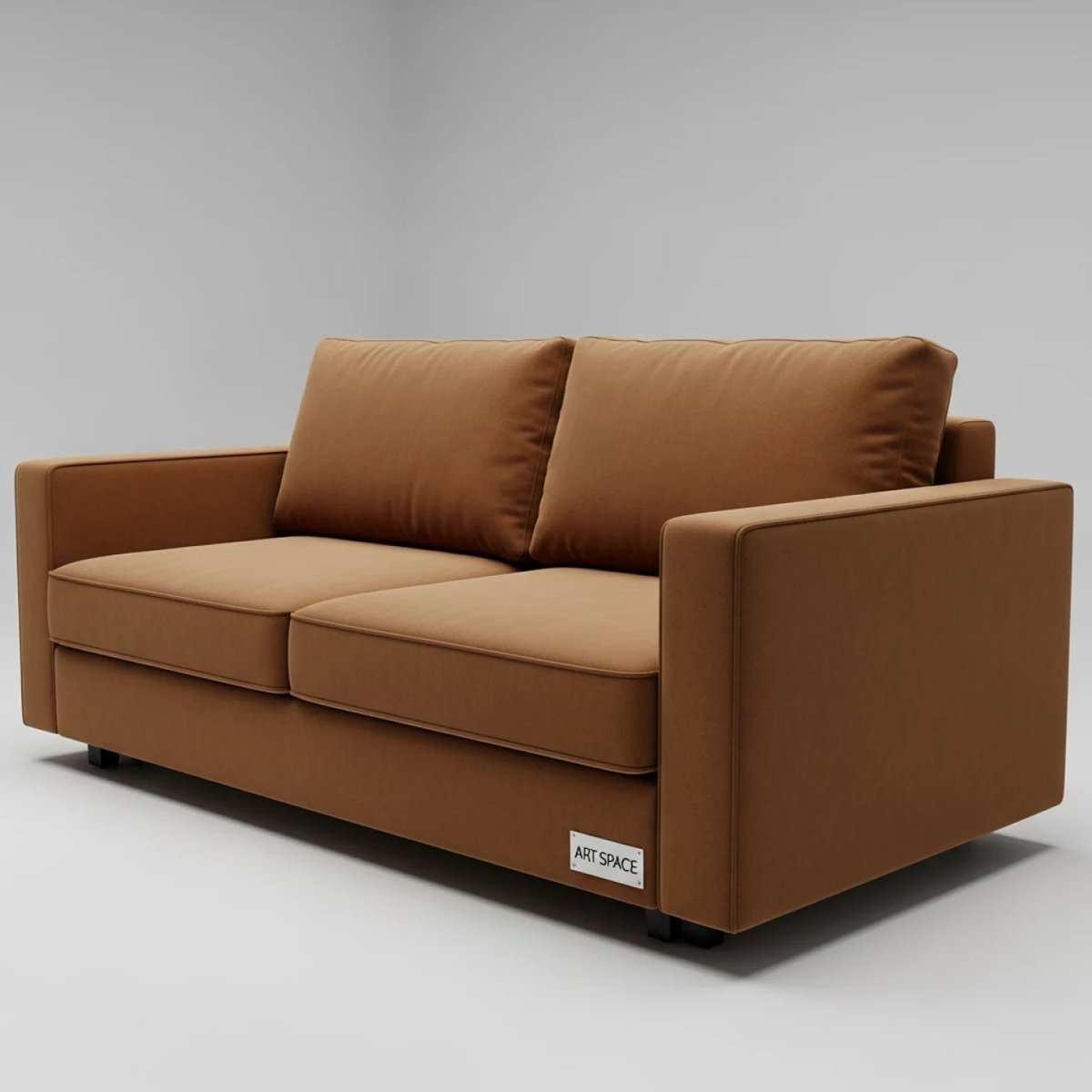 Аренда Диван Chelsea двухместный молочный шоколад в Panorama by Mercure — ART SPACE