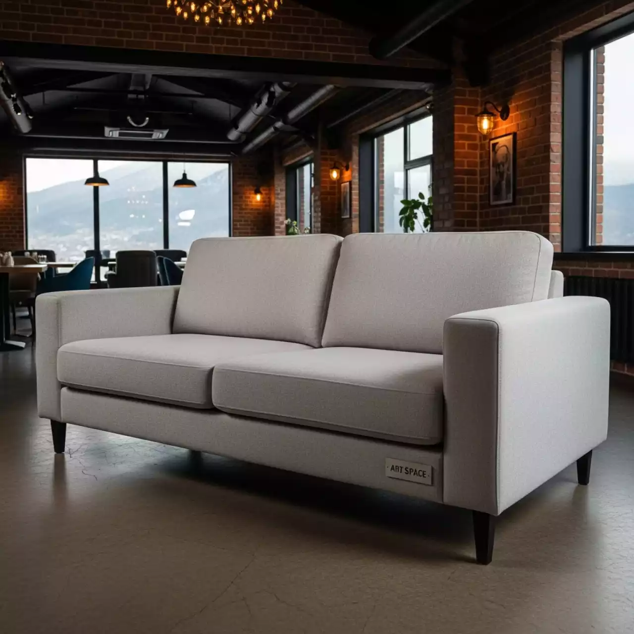 Аренда Диван двухместный Bari в ресторане «Высота 5642» — ART SPACE
