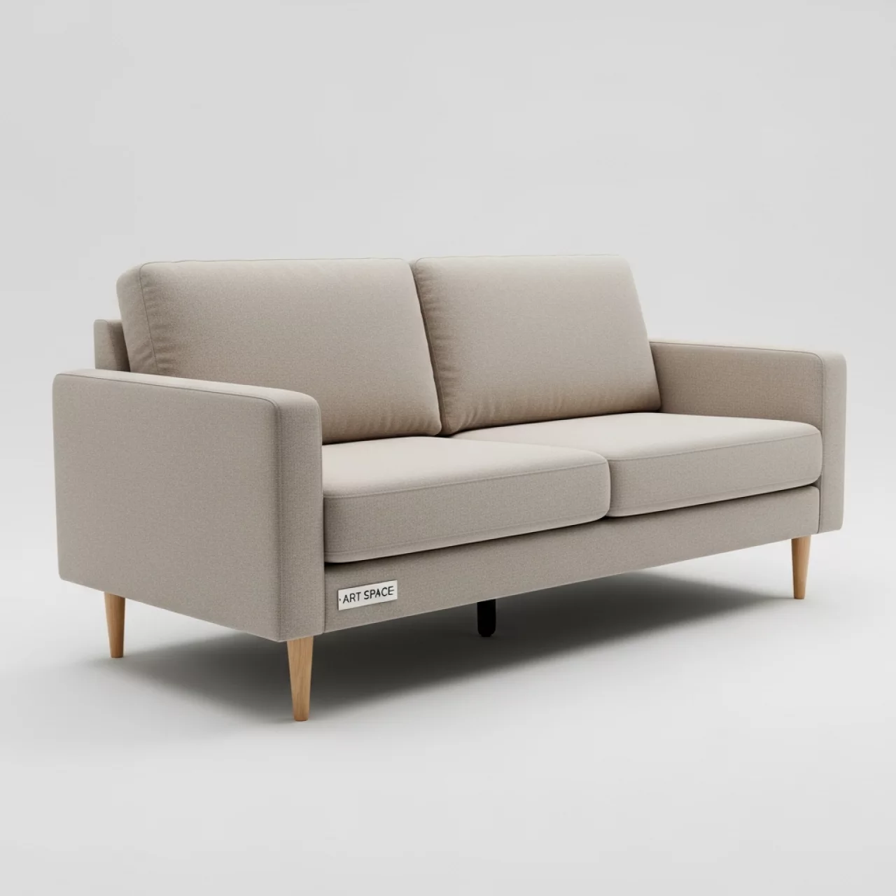 Аренда Диван двухместный бежевый Apollo в ледовом дворце «Большой» — ART SPACE