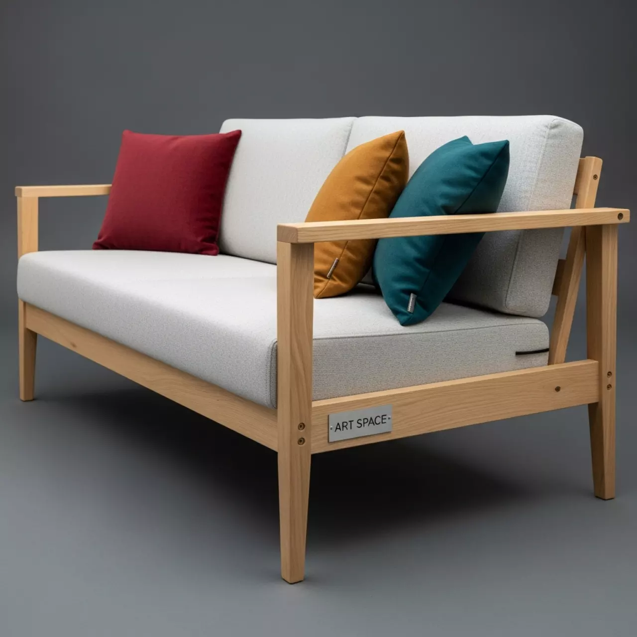 Аренда Диван двухместный деревянный HUC25686KD в Novotel Resort — ART SPACE