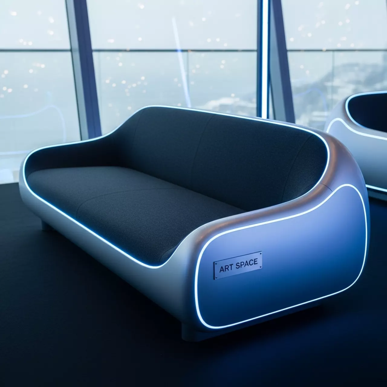 Аренда Диван двухместный мягкий Log в отеле Hyatt Regency Sochi — ART SPACE