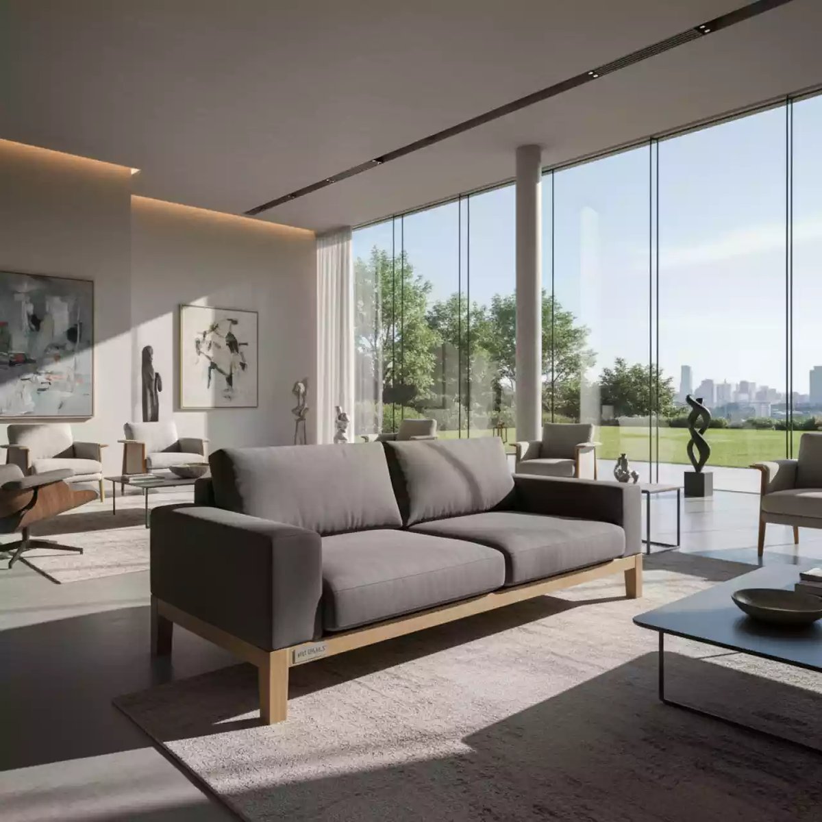 Аренда Диван двухместный Норд на вилле «Анна» — ART SPACE