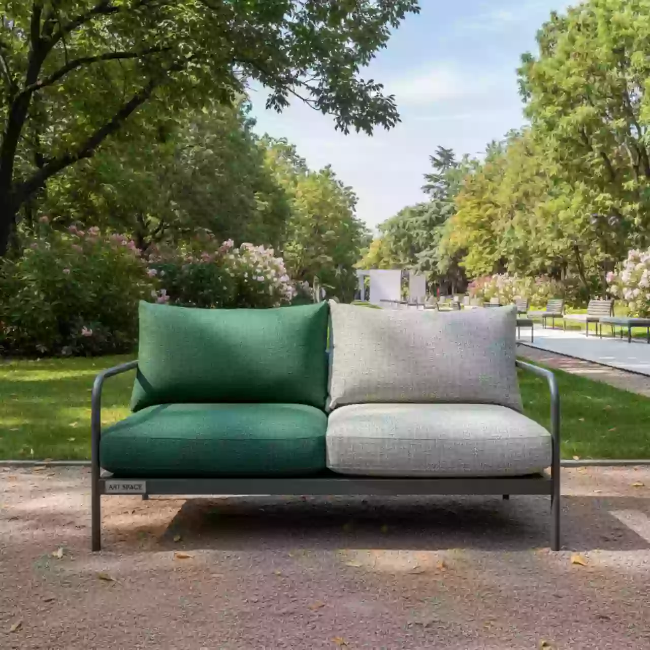 Аренда Диван двухместный Officina в парке «Ривьера» — ART SPACE