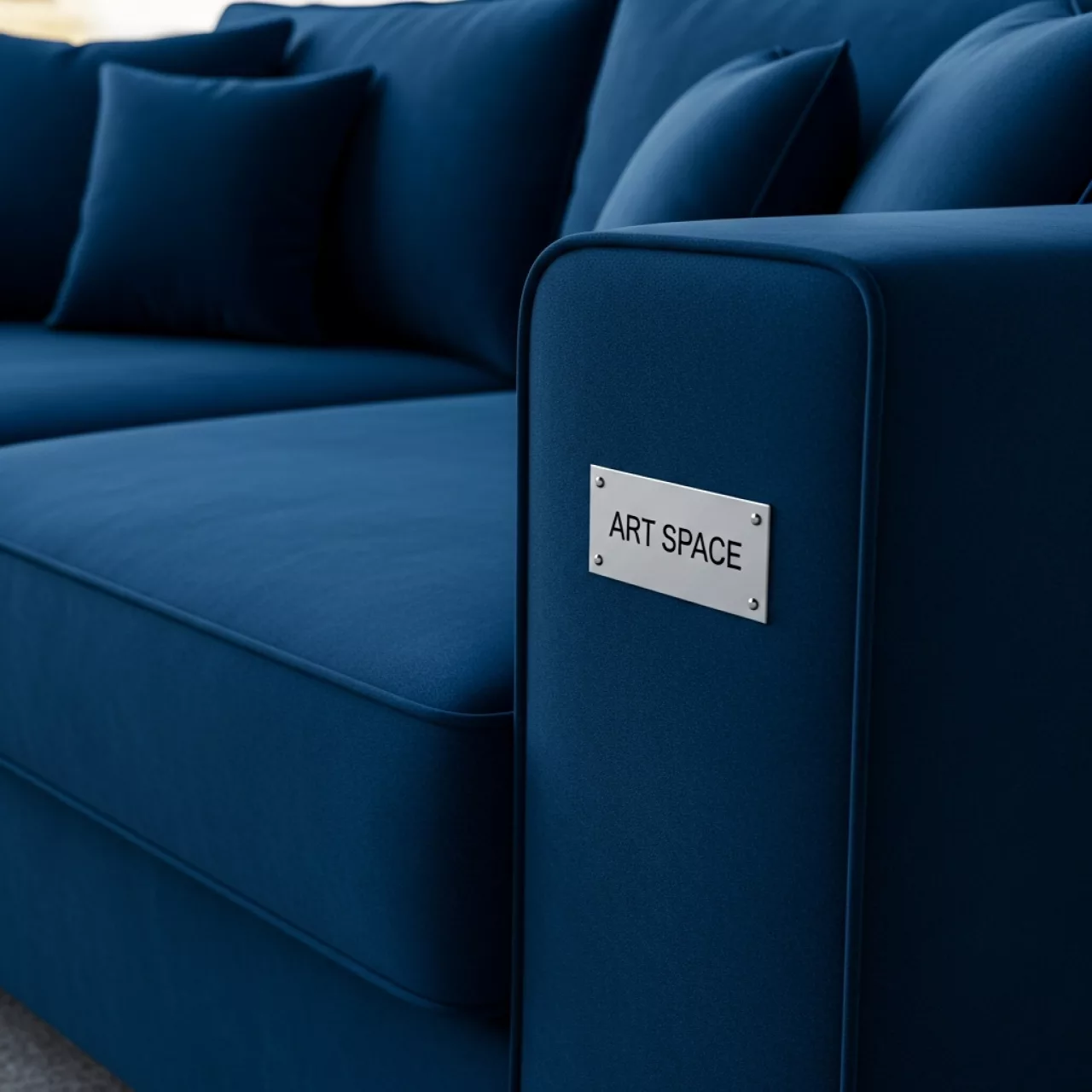 Аренда Диван двухместный с подушками Ralph Nightfall в Gamma Sirius — ART SPACE