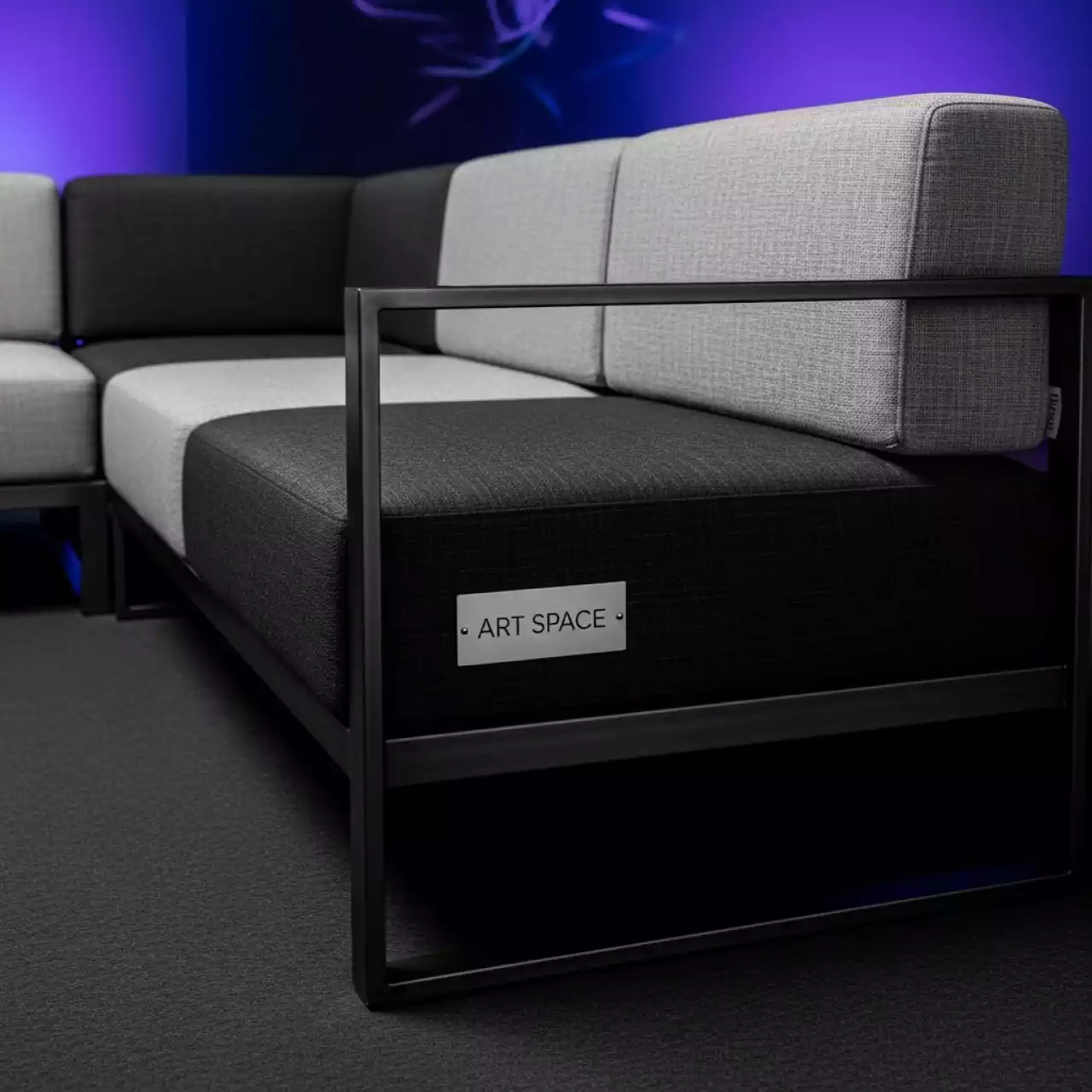 Аренда Диван Футурэ в ледовом дворце «Роза Хутор» — ART SPACE