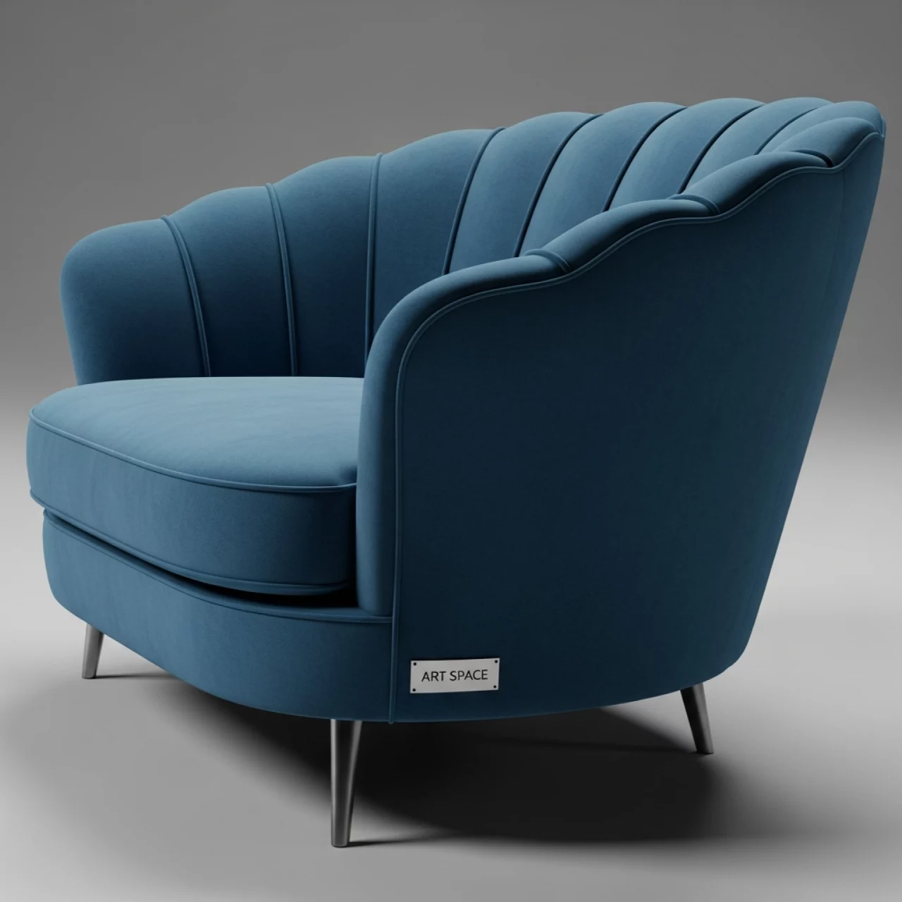 Аренда Диван Gabi синий в санатории «Сочи» — ART SPACE