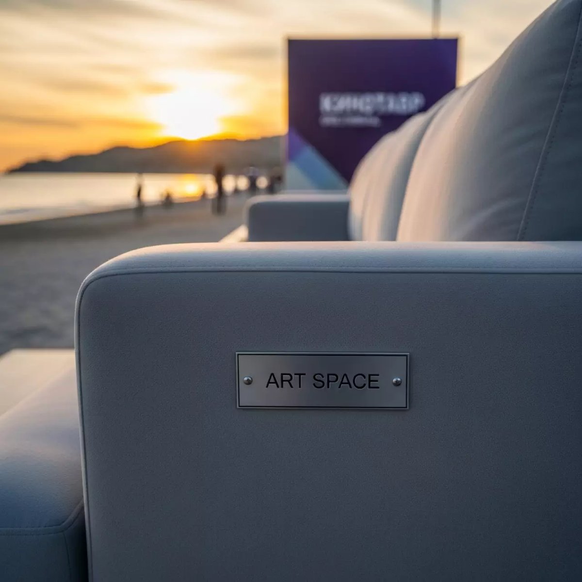 Аренда Диван Julia 1800 мм на пляже «Ривьера» — ART SPACE