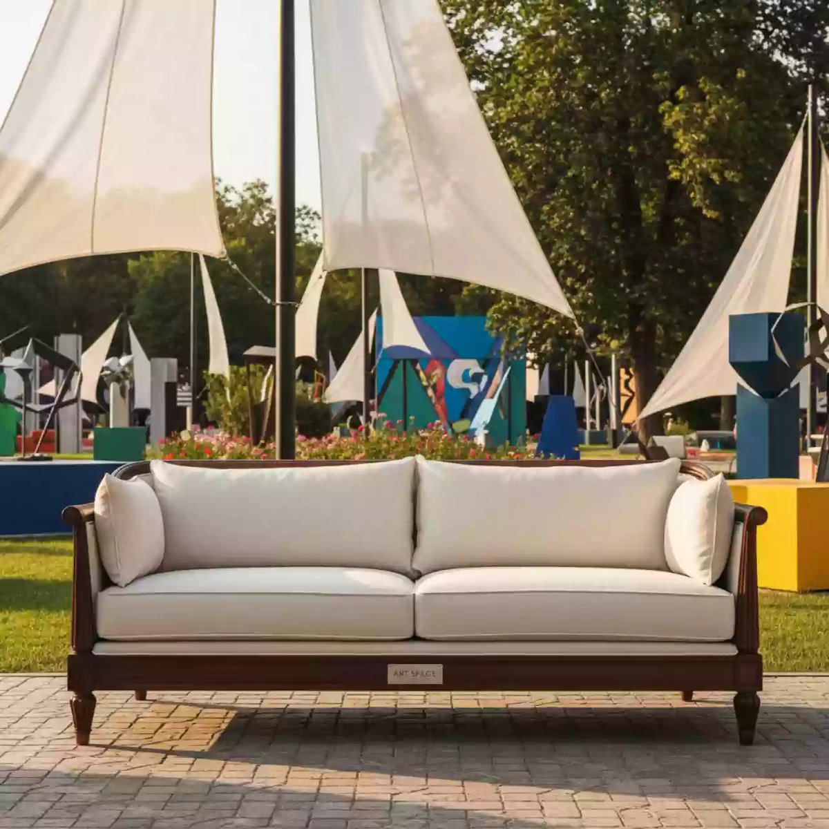 Аренда Диван Katana Lounge в парке «Ривьера» — ART SPACE