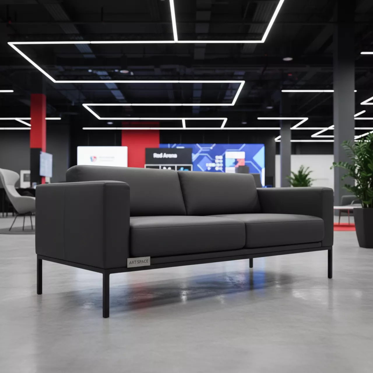 Аренда Диван Кинг 2000х700 экокожа в Red Arena — ART SPACE