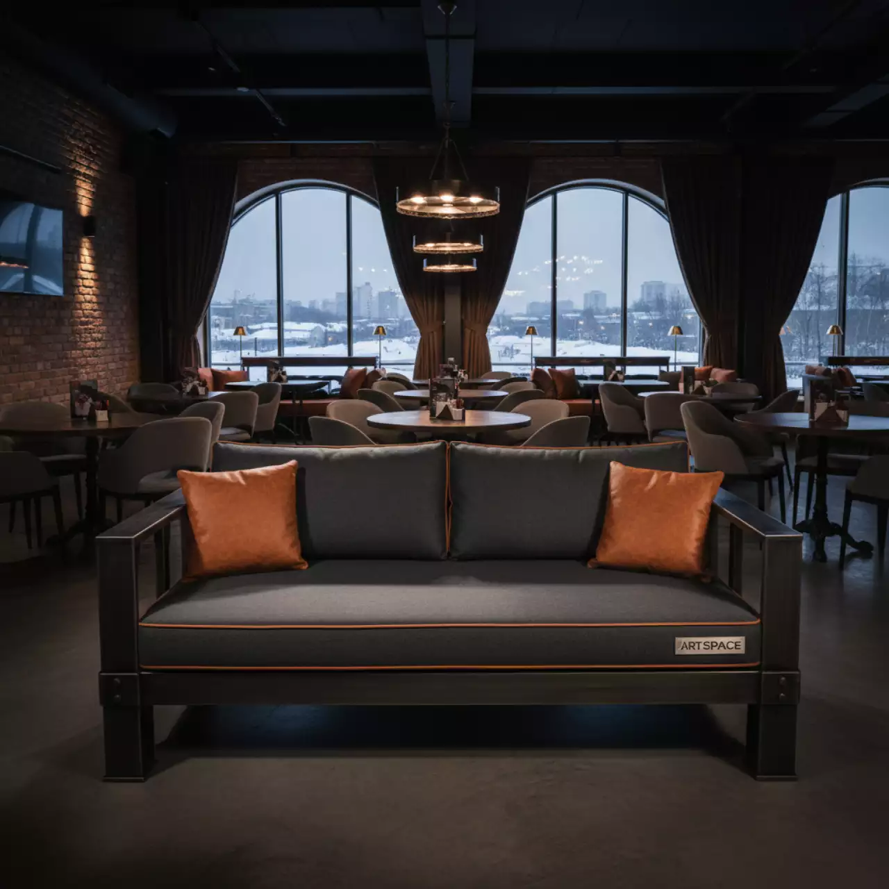 Аренда Диван кровать Алькор в ресторане «Магадан» — ART SPACE