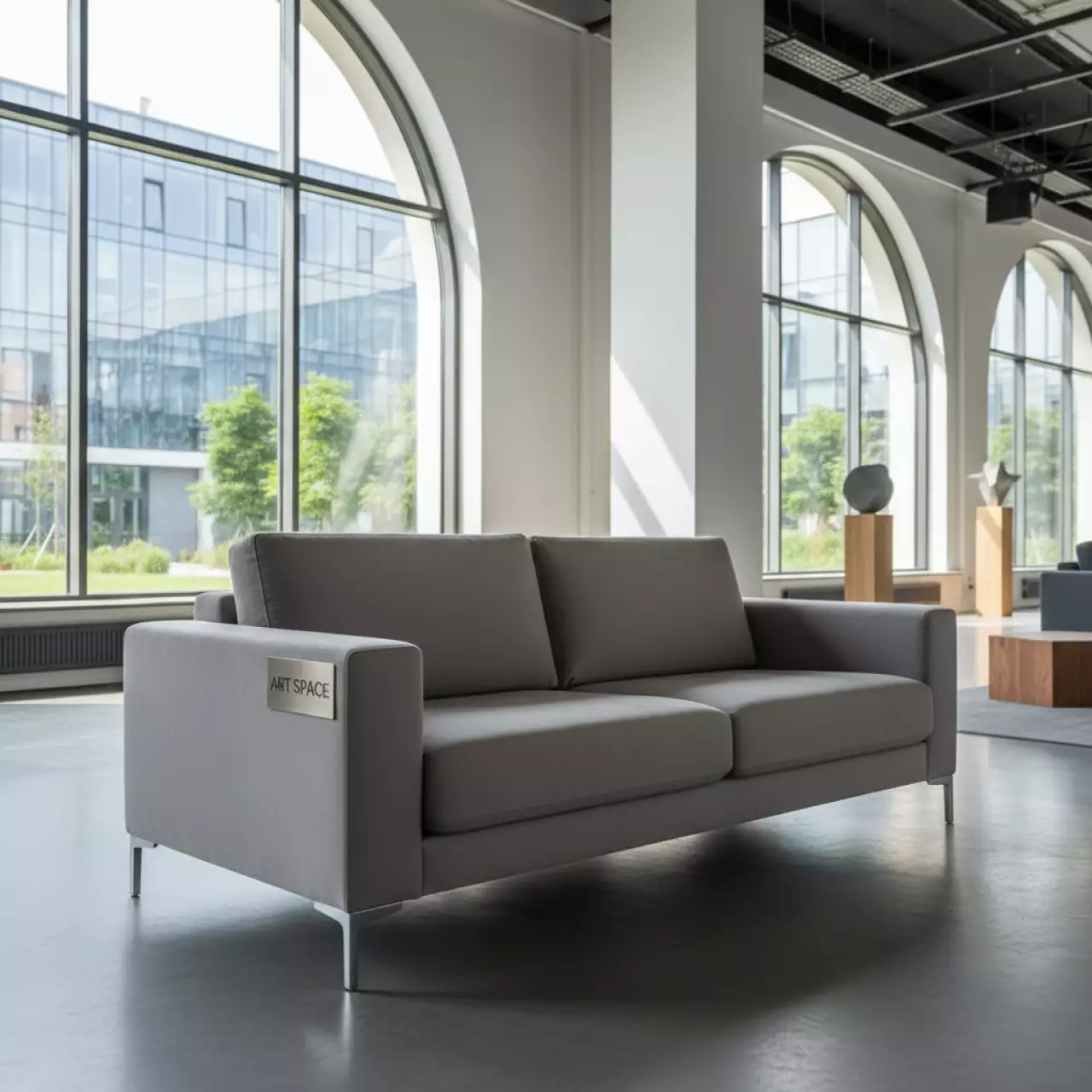 Аренда Диван кровать Luna Modern Луна серый в Университете «Сириус» — ART SPACE