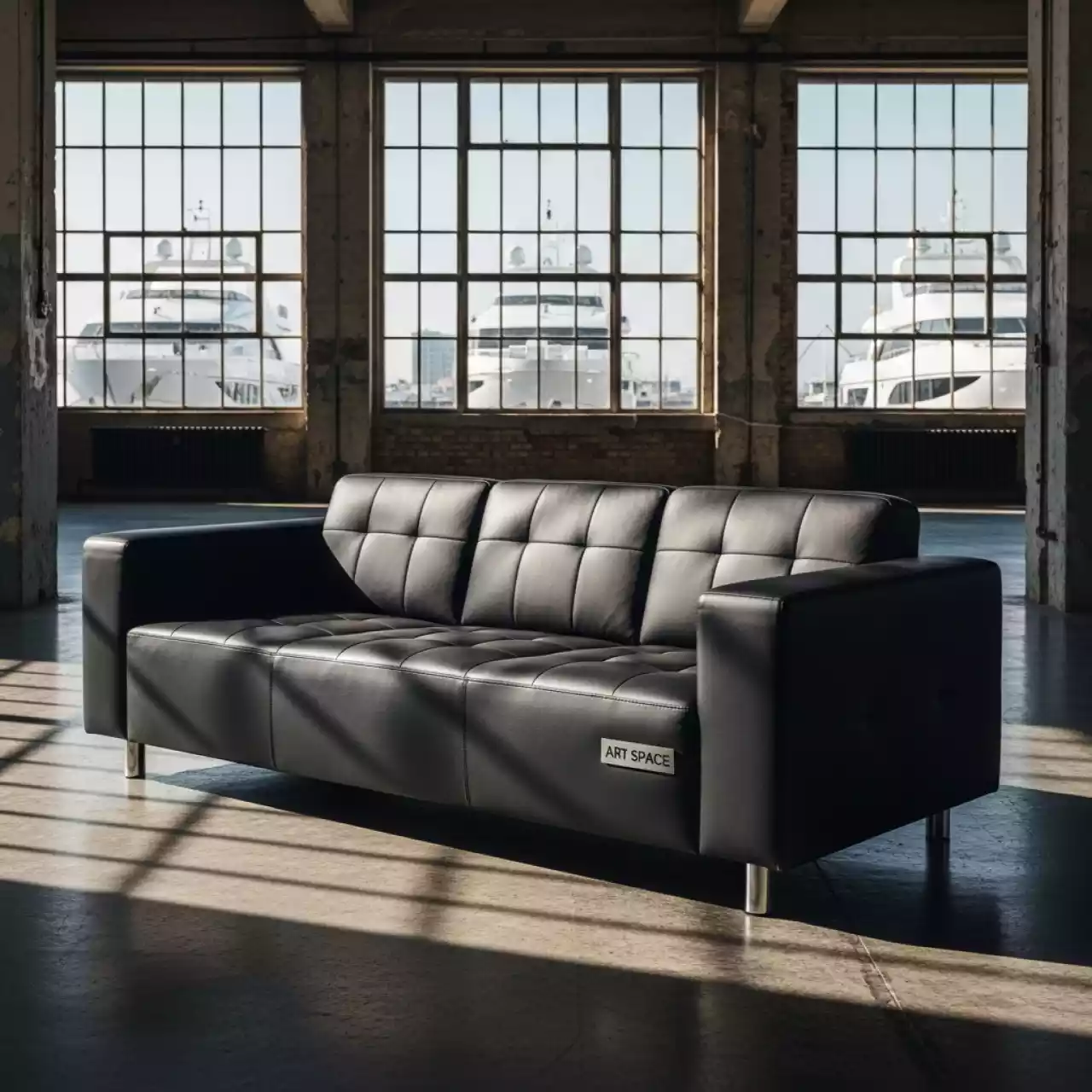 Аренда Диван Кубус трехместный в зале «Чайка» (Морпорт) — ART SPACE