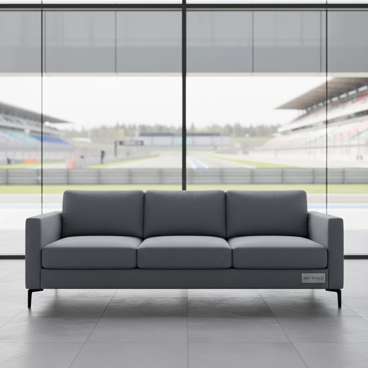 Аренда Диван LaPerla серый на Сочи Автодроме — ART SPACE
