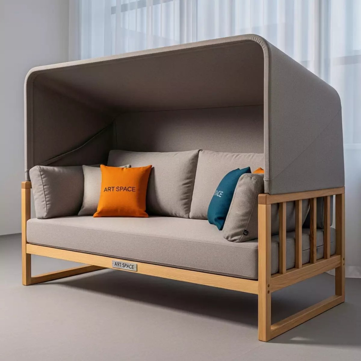 Аренда Диван лаунж с навесом в ресторане «Магадан» — ART SPACE