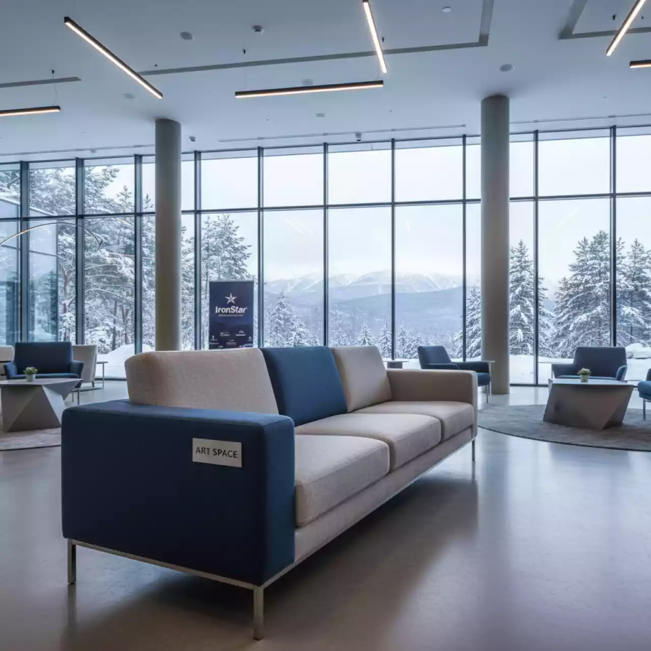 Аренда Диван Link Modern Линк 2710 мм в отеле Radisson Lazurnaya — ART SPACE